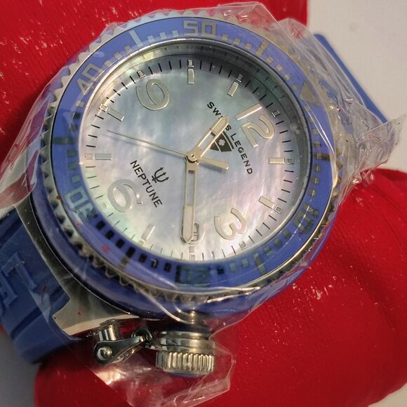 Swiss Legend Neptune Watch Mother Of Pearl Face - Picture 7 of 10